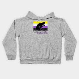 Our Flag Means Gender Is A Social Construct Kids Hoodie